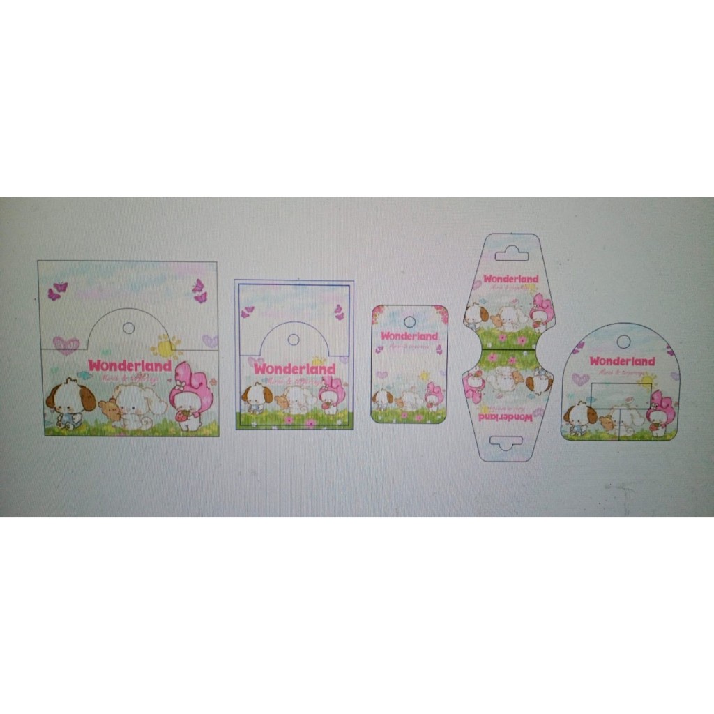 

Custom Hangtag/ Label Set Design Sendiri by request
