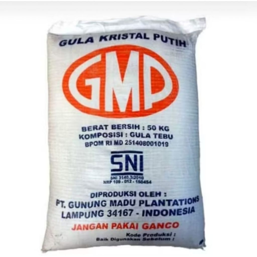 

Gula Pasir GMP 1 Karung 50 Kg