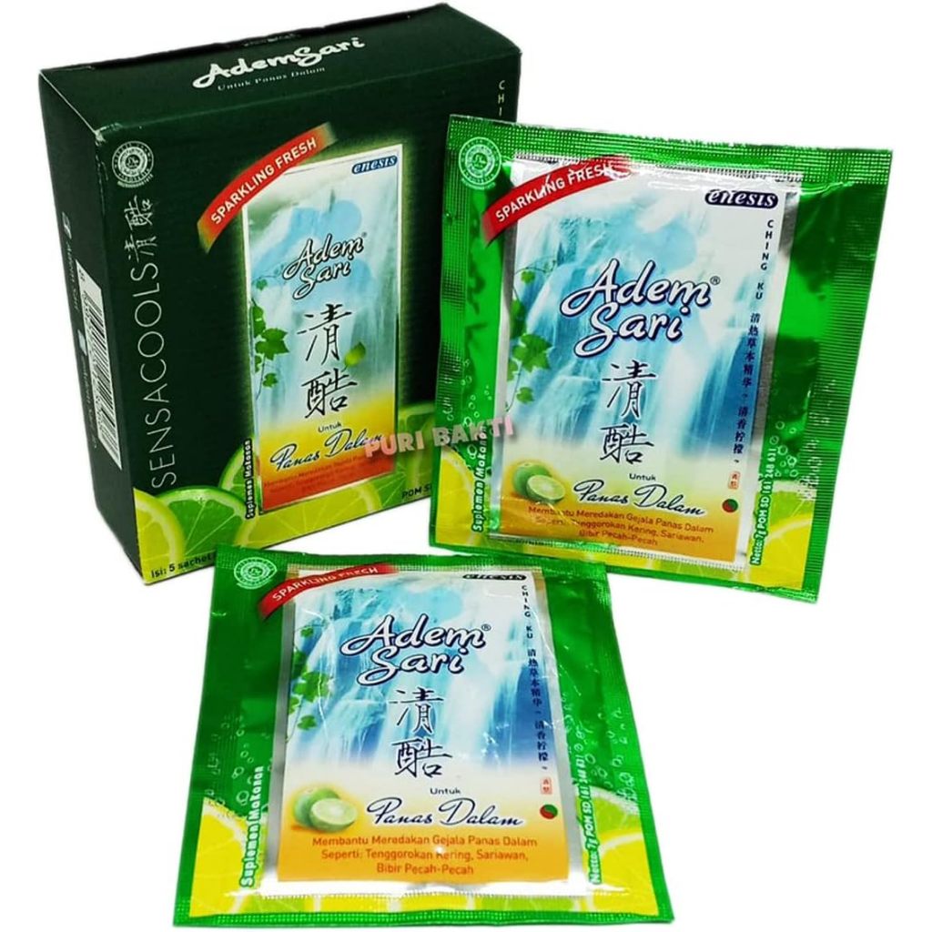 

Adem Sari Box Isi 5 Sachet / Panas Dalam