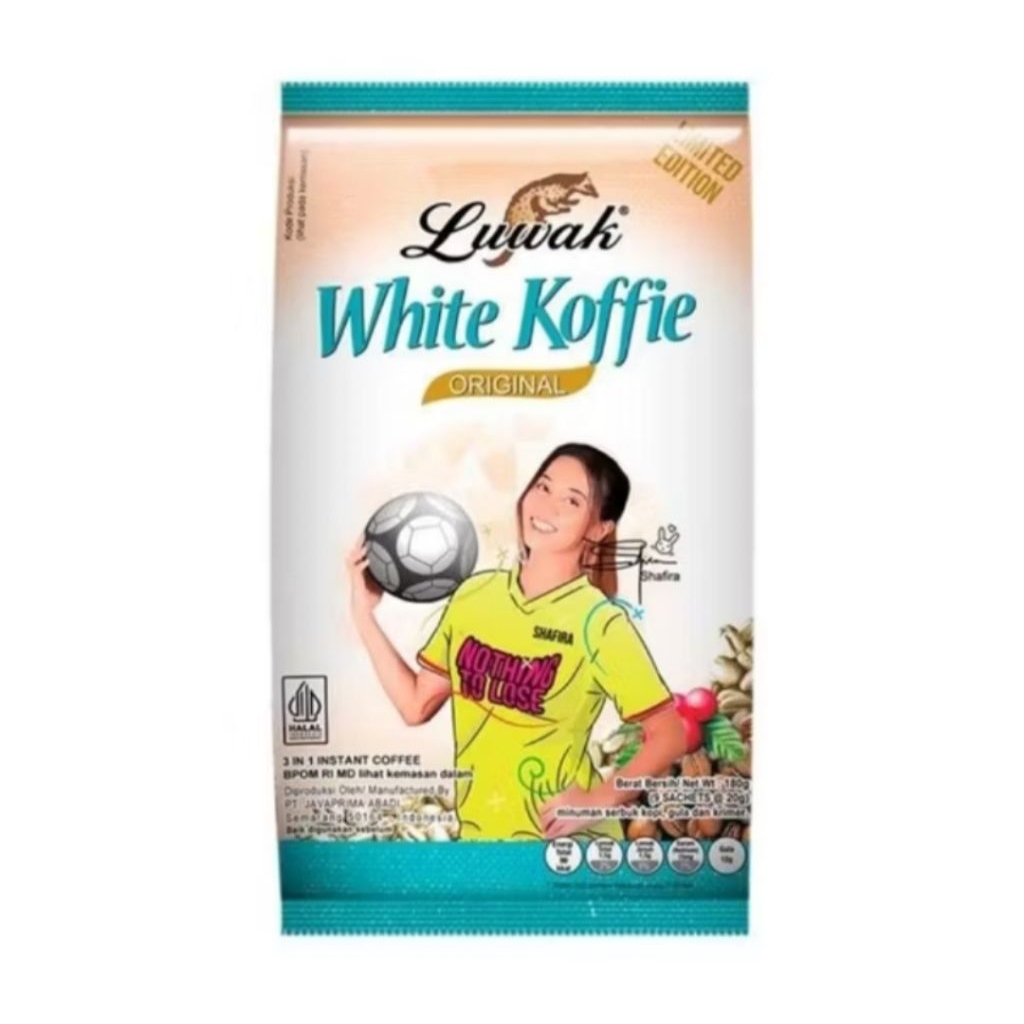 

luwak white coffie isi 9 sachet