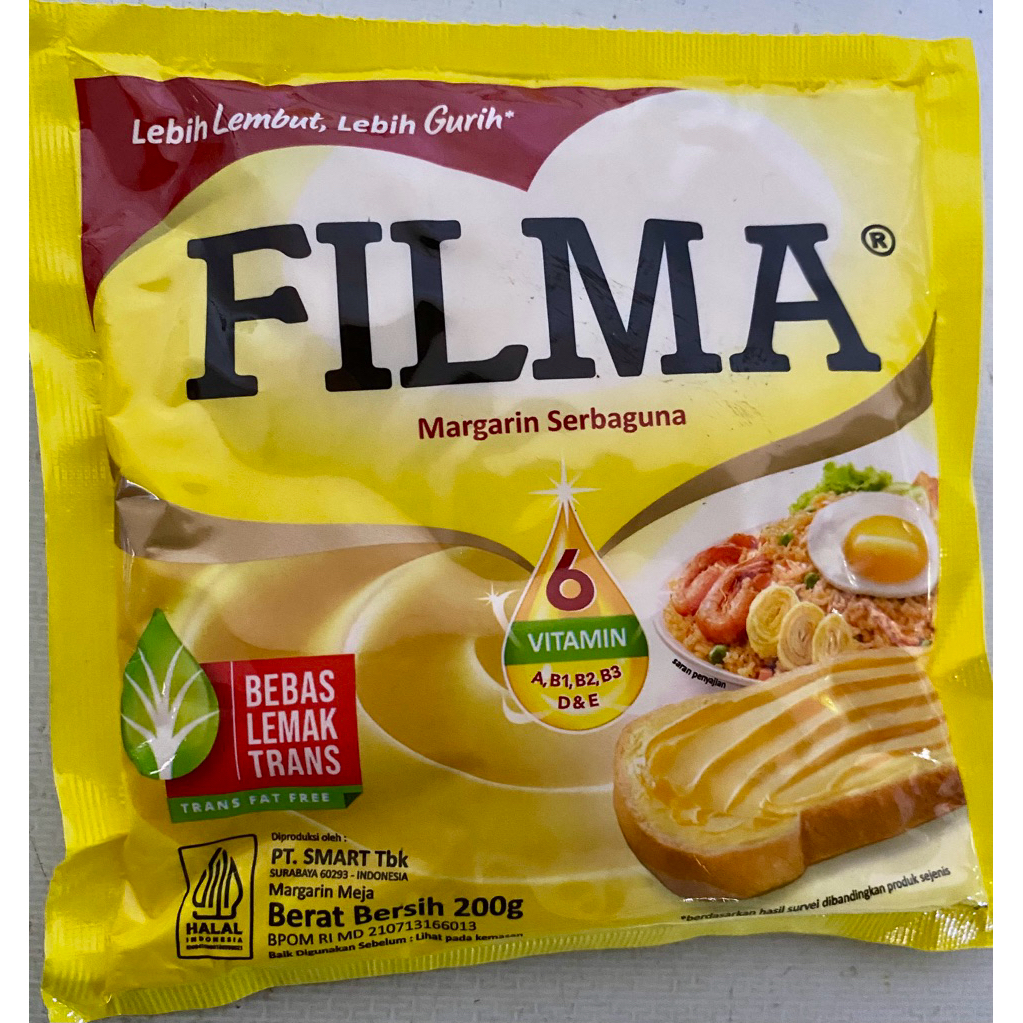 

FILMA Margarin atau mentega Serbaguna 200 gram