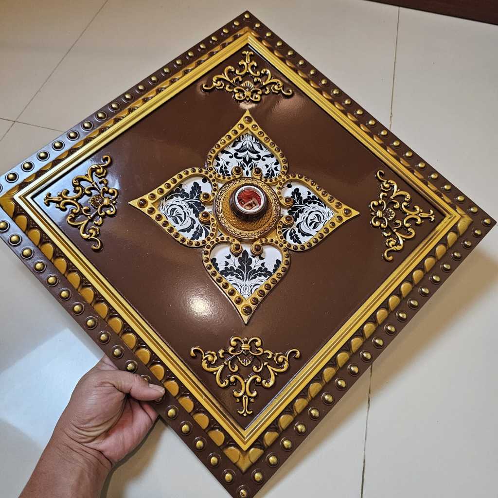 VICON FITTING LAMPU ORNAMEN BINTANG 45CM / fiting LAMPU ORNAMEN BINTANG BESAR UKURAN 45CM PLAFON