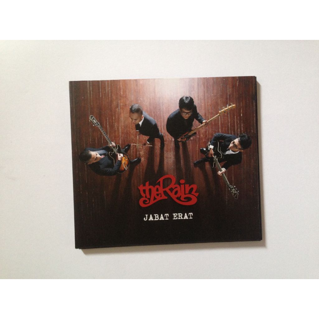 The Rain - CD Album Jabat Erat | Original Merchandise