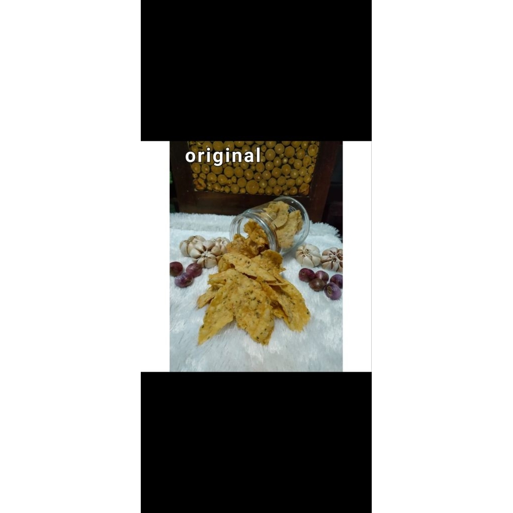 

keripik kue bawang Malaysia original kemasan 500g-1kg