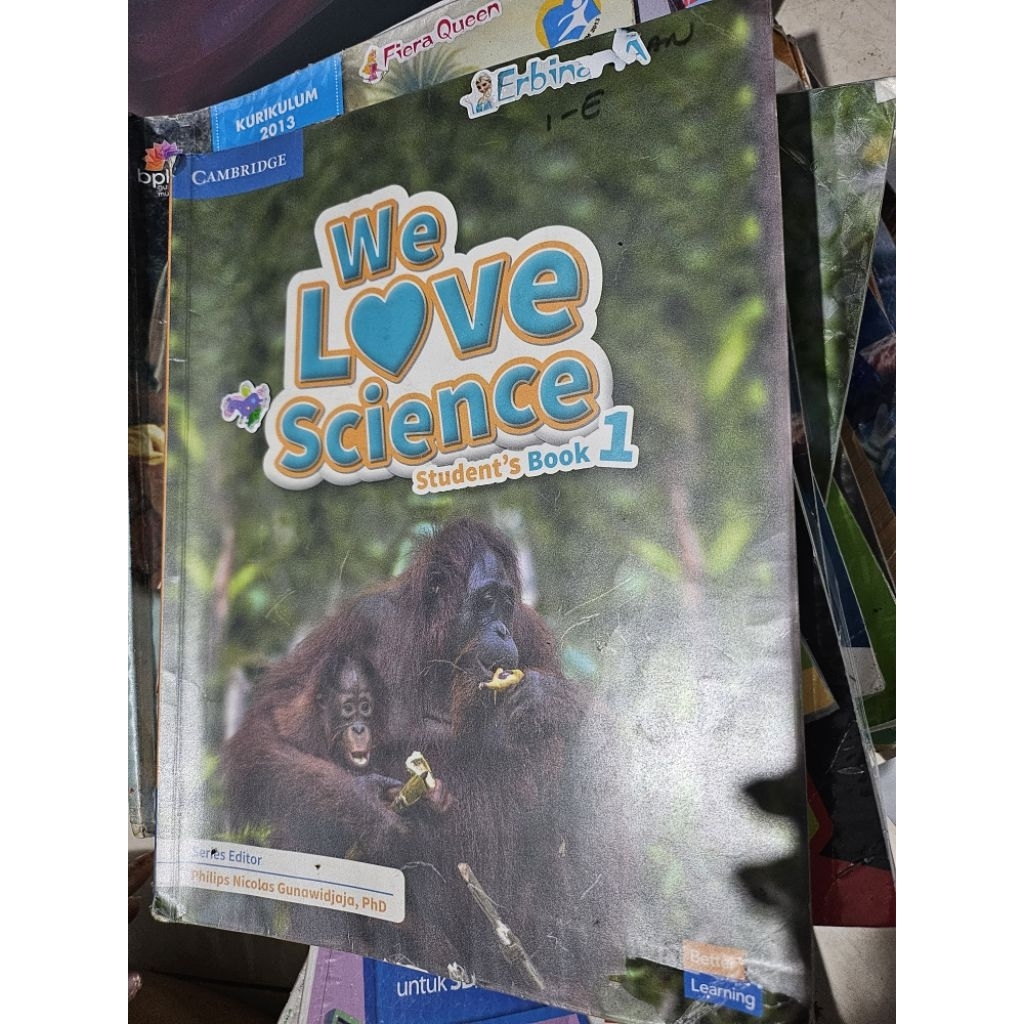 buku bekas kelas 1 erlangga ipas tik