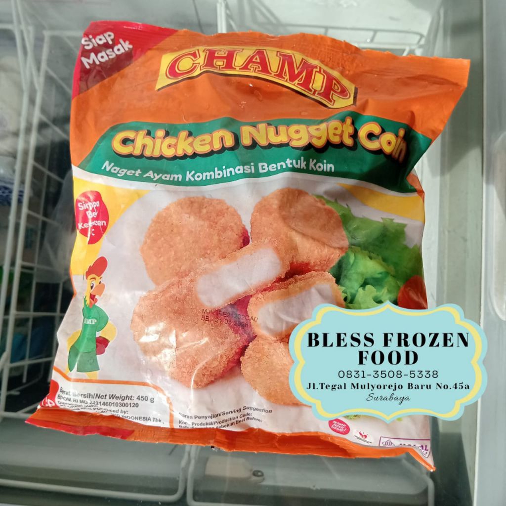 

BFF❄️ CHAMP CHICKEN NUGGET COIN 450gr