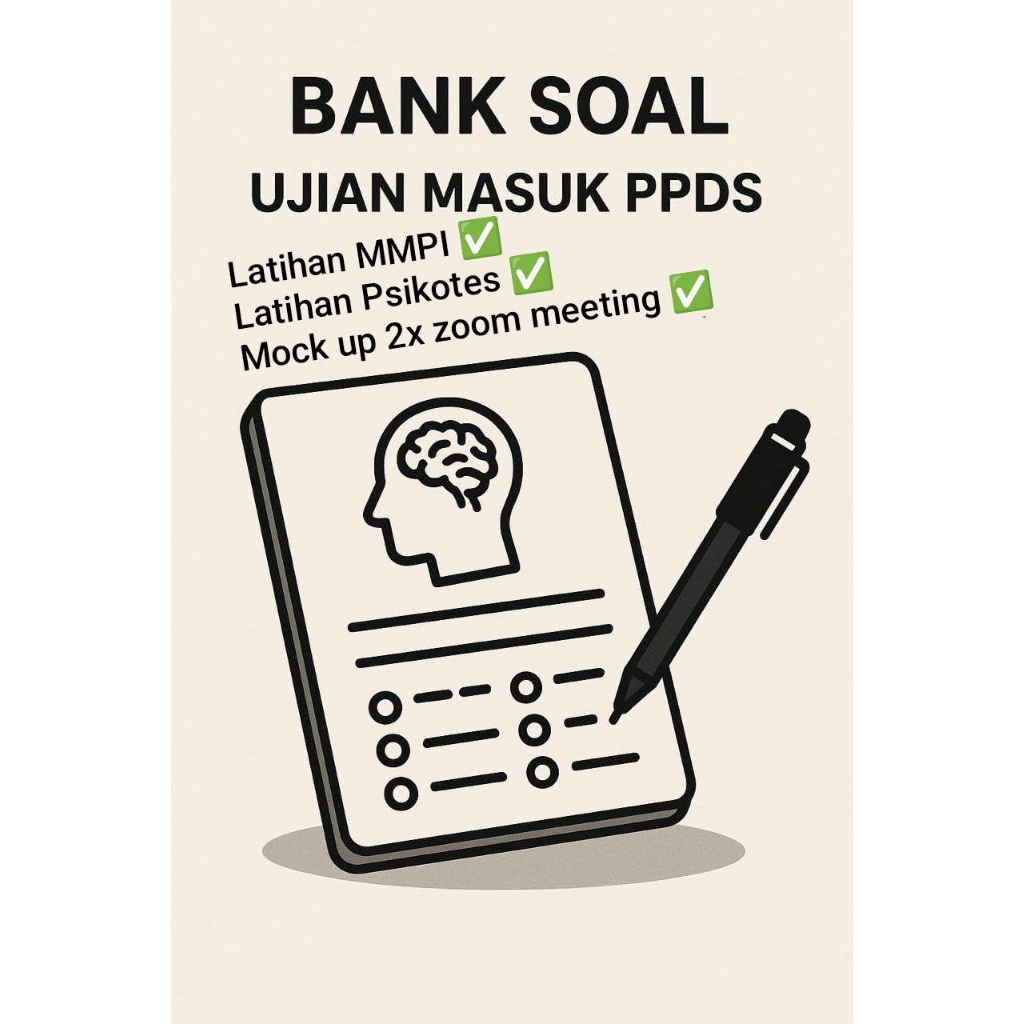 Paket MMPI dan Psikotes bonus Mock Up