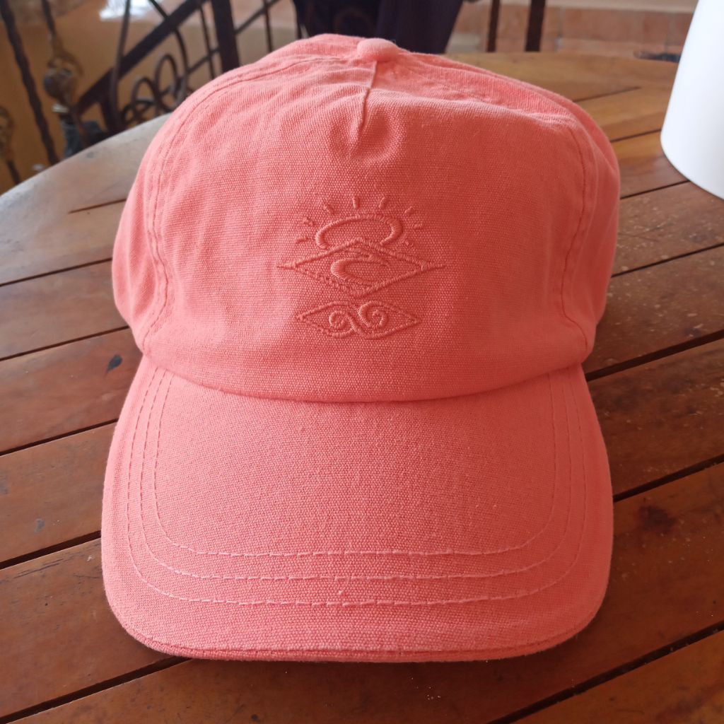 topi rip curl original(warna BRIGHT CORAL)