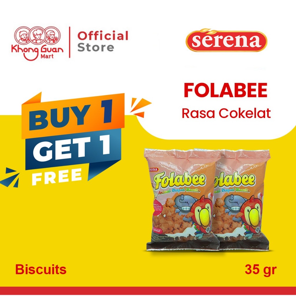

B1G1 SERENA Folabee Chocolate 35 Gram