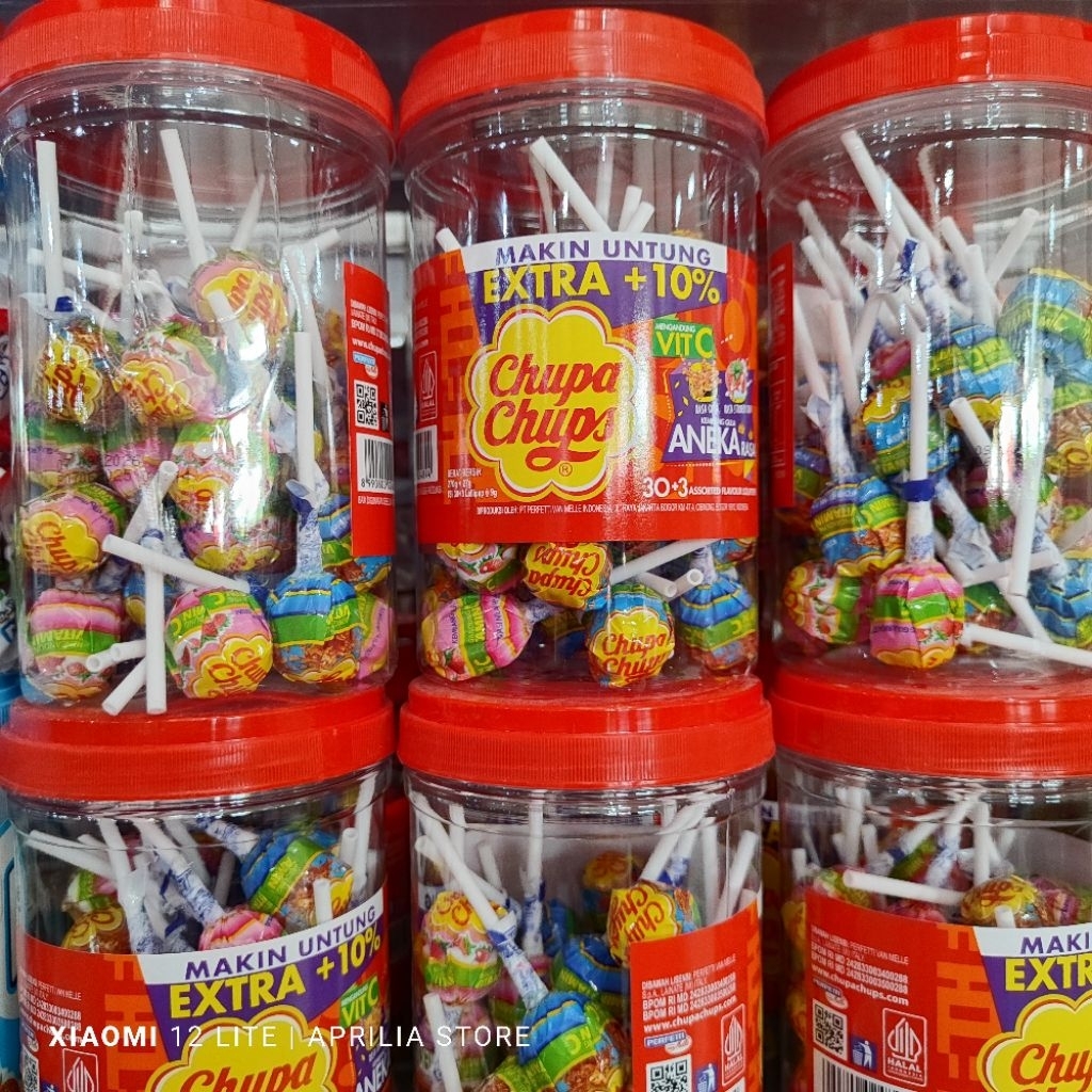 

Permen Toples Chupa Chups Lollipop isi 30biji