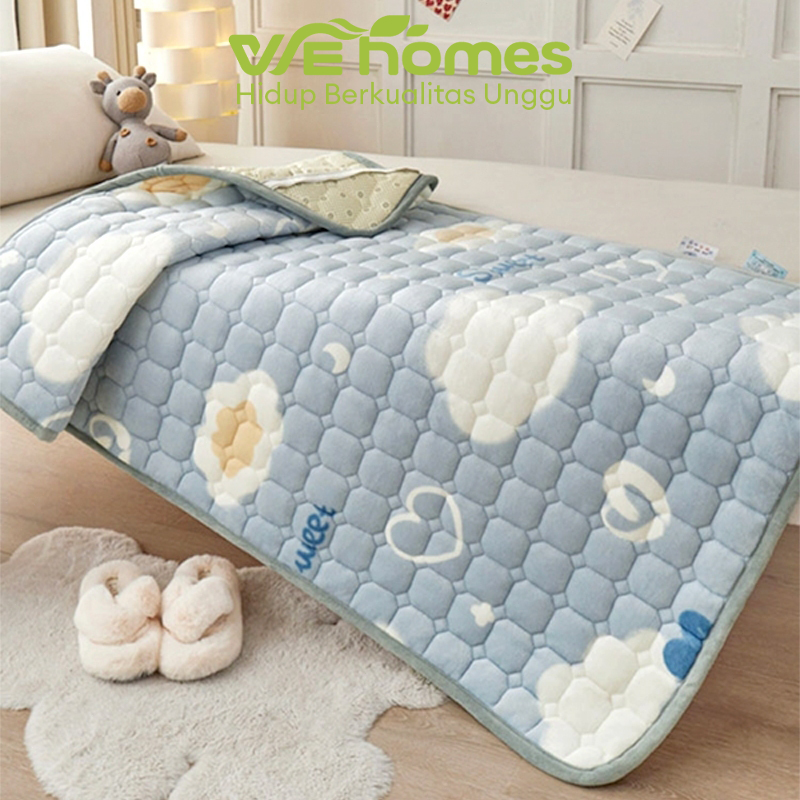 Matras Topper Washable Mattress Mattress Protector Kasur Mattress  Kasur Lantai