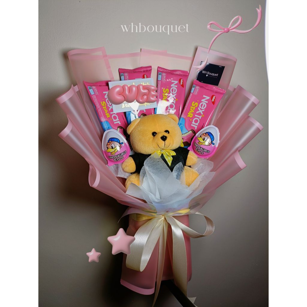 

Birthday Bouquet | Buket Snack mix Boneka | Buket Murah Jember
