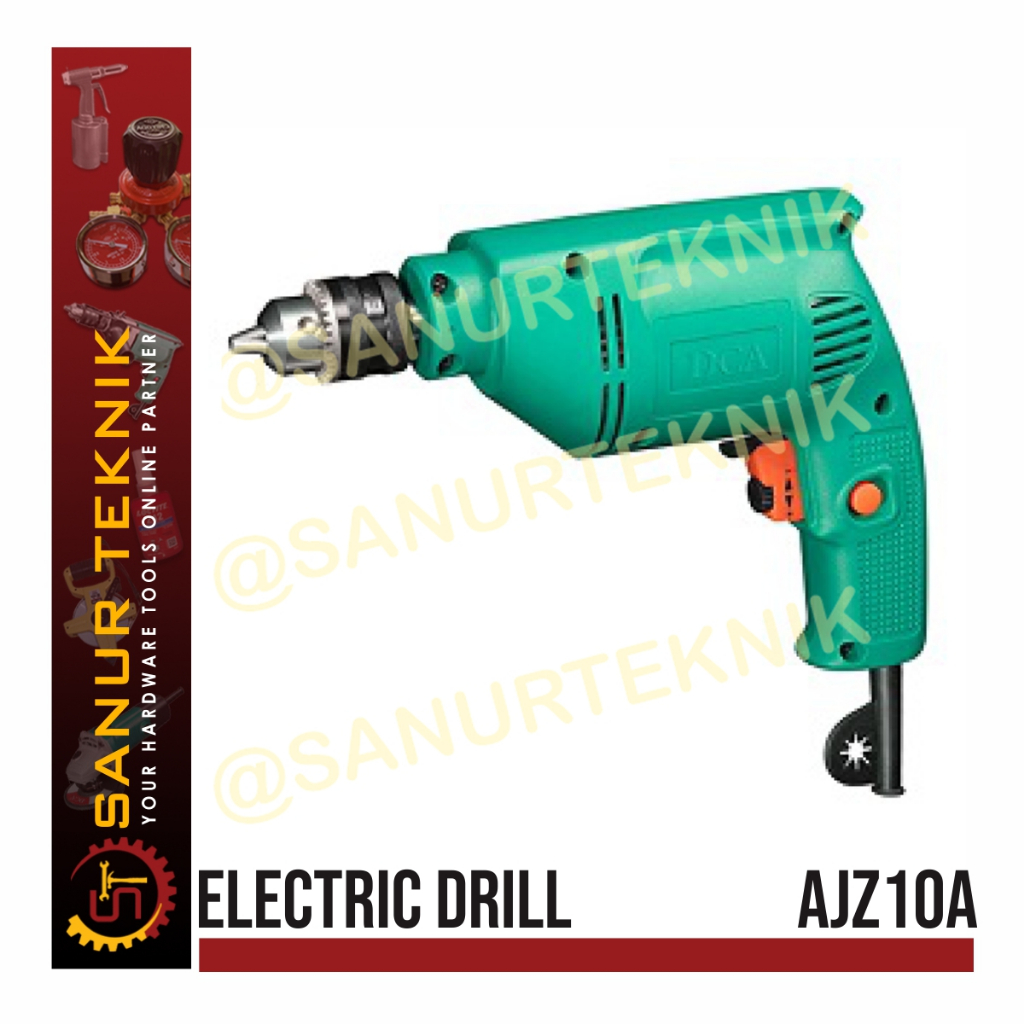 Mesin Bor Tangan DCA / Hand Drill Machine DCA AJZ10A (AJZ 10A)