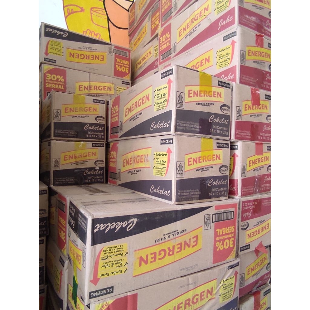 

Energen Coklat Renceng Dus Isi 160