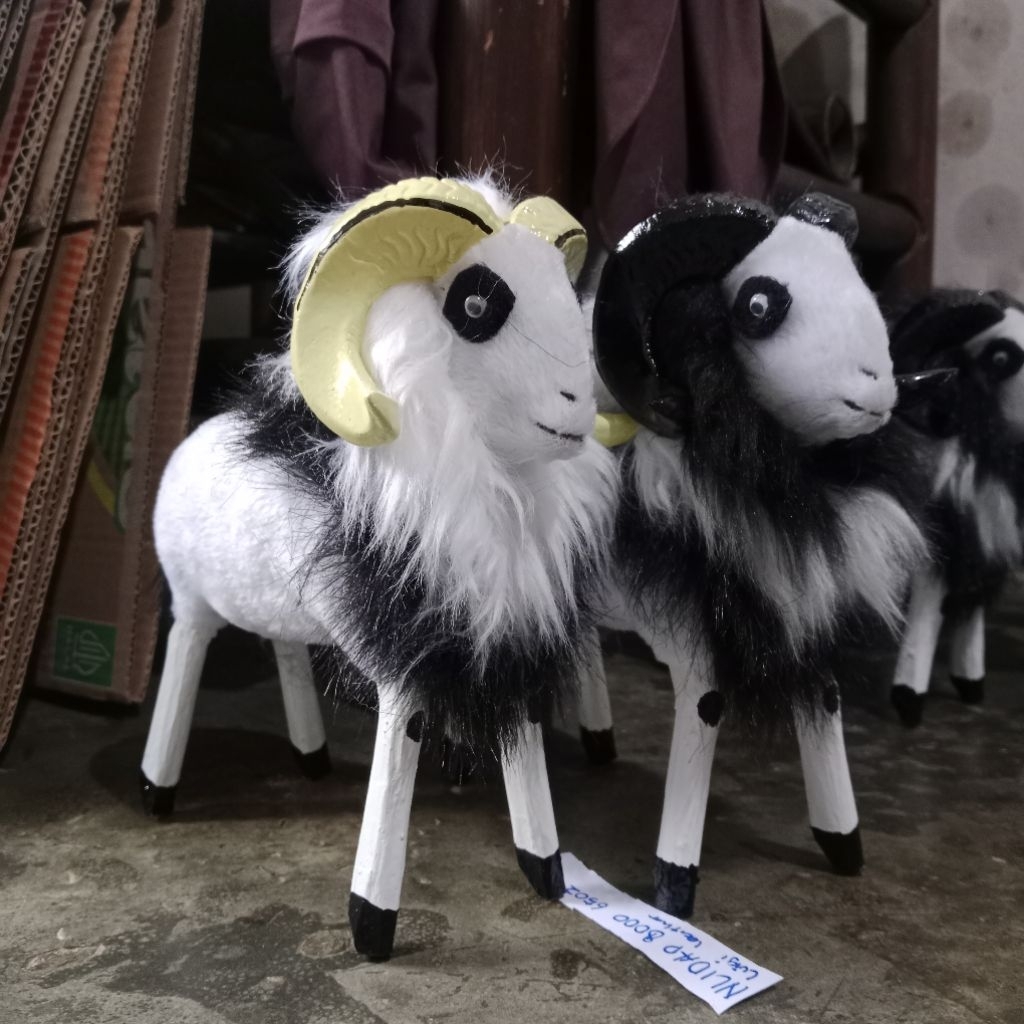 TERBARU DAN COD Mainan Boneka Domba Adu Garut ASGAR Asli Garut / Boneka Domba Adu