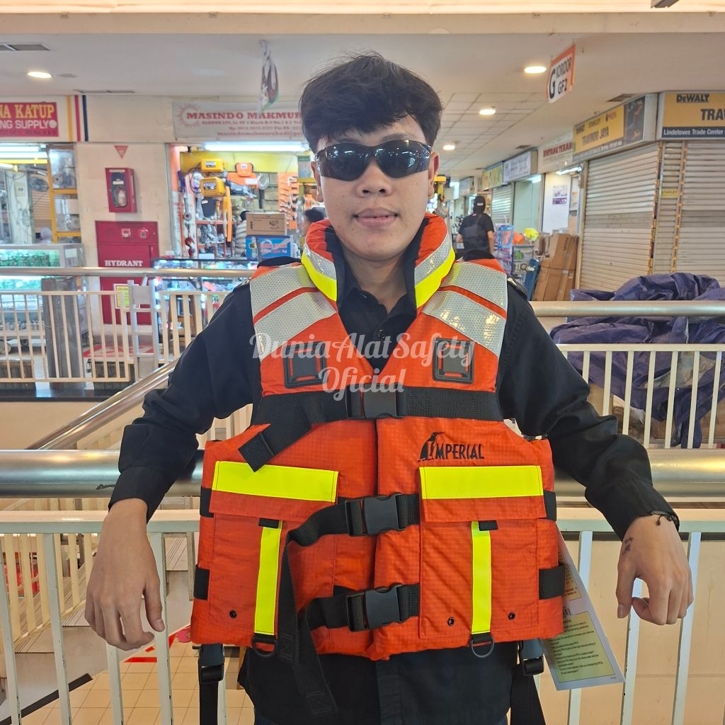 Life Jacket Imperial Original Usa 370ERV / Life Rescue Bersertifikat -S/M