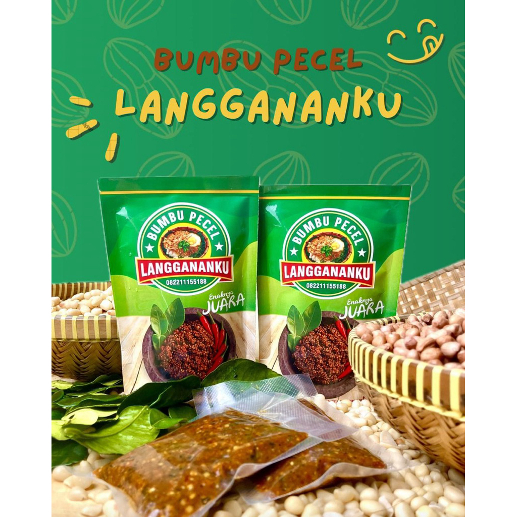 

Bumbu Pecel Langgananku Special Asli Kediri 200gr HALAL, ENAK, PRAKTIS, TANPA PENGAWET