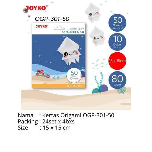 

Origami Paper Kertas Lipat Seni Joyko OGP-301 15 x 15 cm