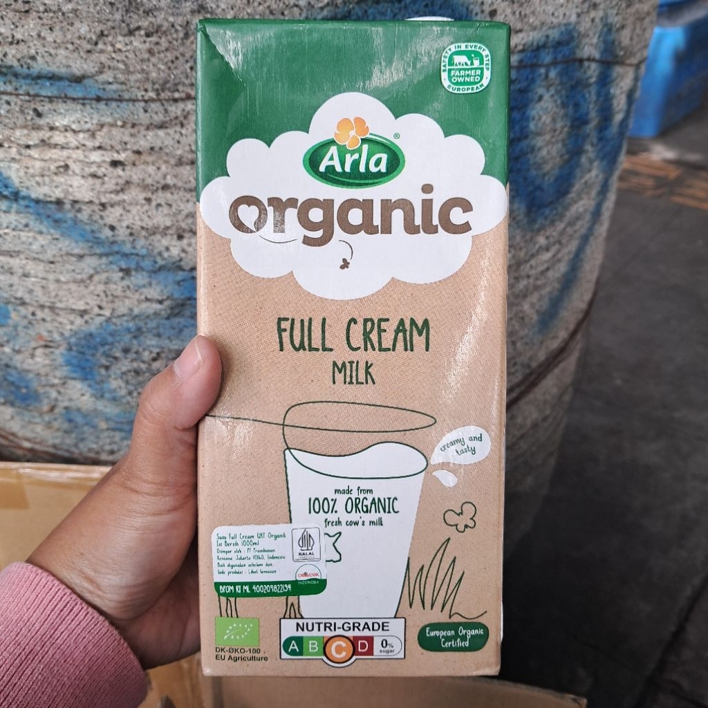 

Arla Organic Full Cream UHT Milk 1000ml 1 Liter & 200ml