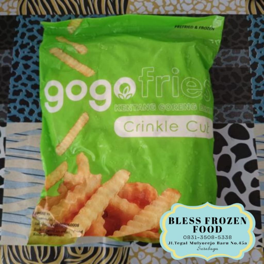 

BFF❄️ GOGO FRIES CRINKLE CUT 1KG