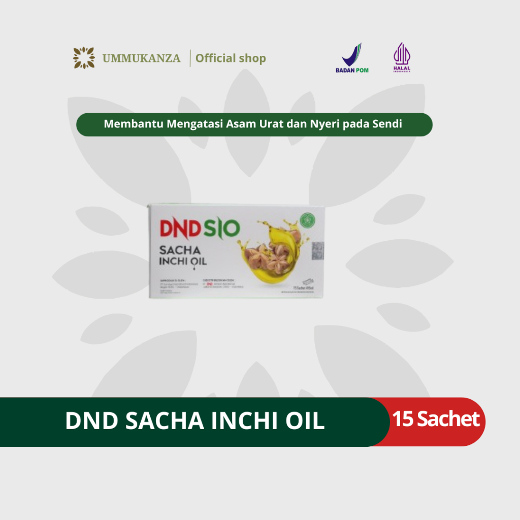 Dnd Sio Sacha Inchi Oil L Membantu Atasi Asam Urat Sakit Sendi Anti Inflamasi