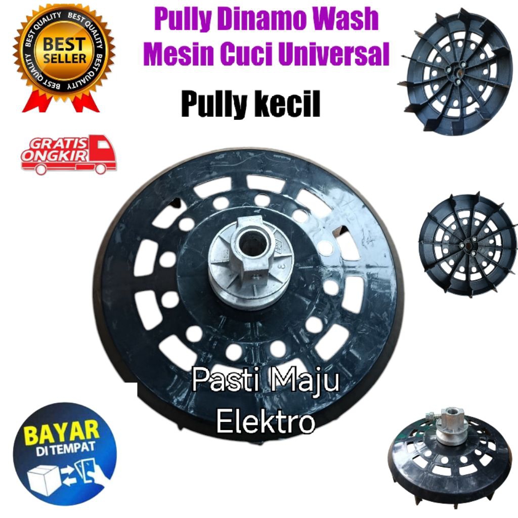 Pully Dinamo Wash Mesin Cuci- Pulley+ Puli Multi Merk Mesin Cuci LG, Sharp, Polytron, Aqua dll