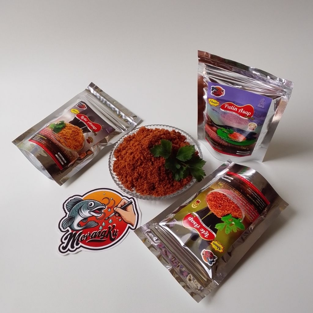 

Varian abon, crispy bundling kemasan 50g