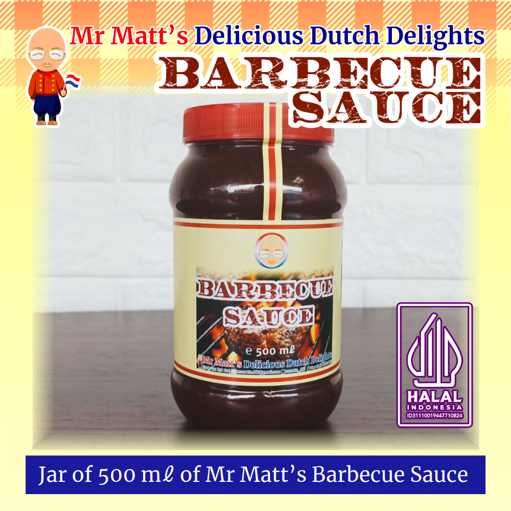 

Smoky Barbecue Sauce Saus BBQ Smoky Mr Matt's DDD