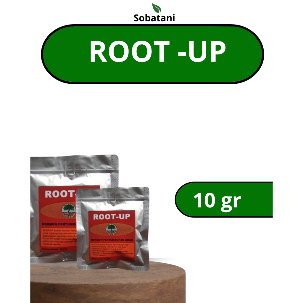 Root Up Sachet Hormon Pertumbuhan Akar 10gr / Produk Original
