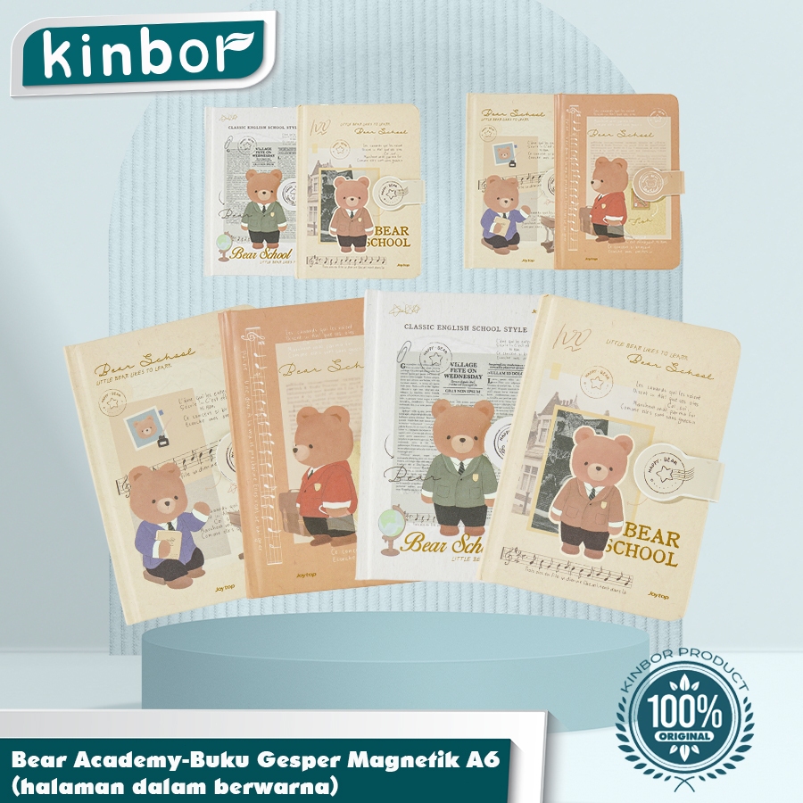 

Buku Diary Tutup Maghnet Beruang Sekolah kantor / Notebook Diary Catatan A6 Jurnal Magnet Bear