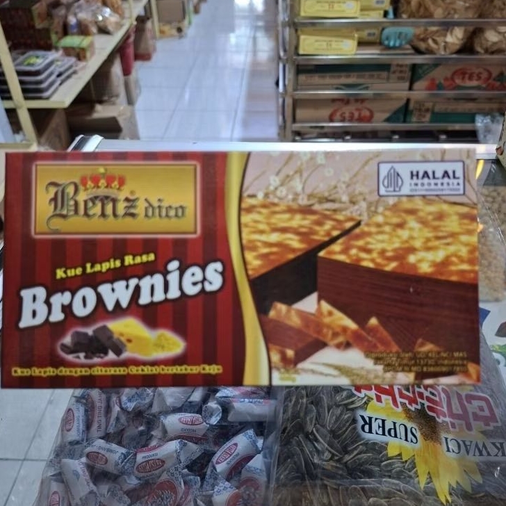

Kue Lapis Rasa Brownies Benzdico 400gr