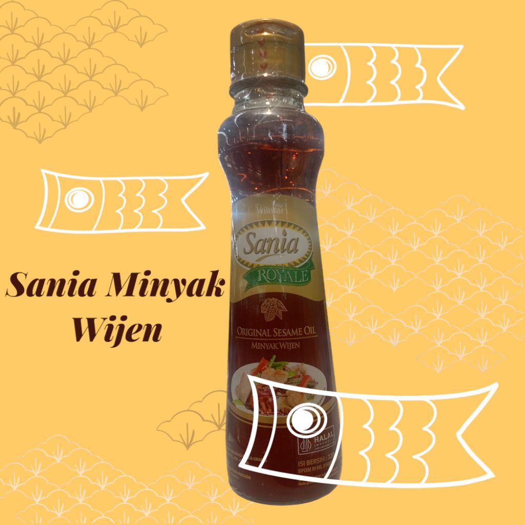 

Sania Royale Minyak Wijen | Original Sesame Oil 400ml, 220ml, 145ml Halal