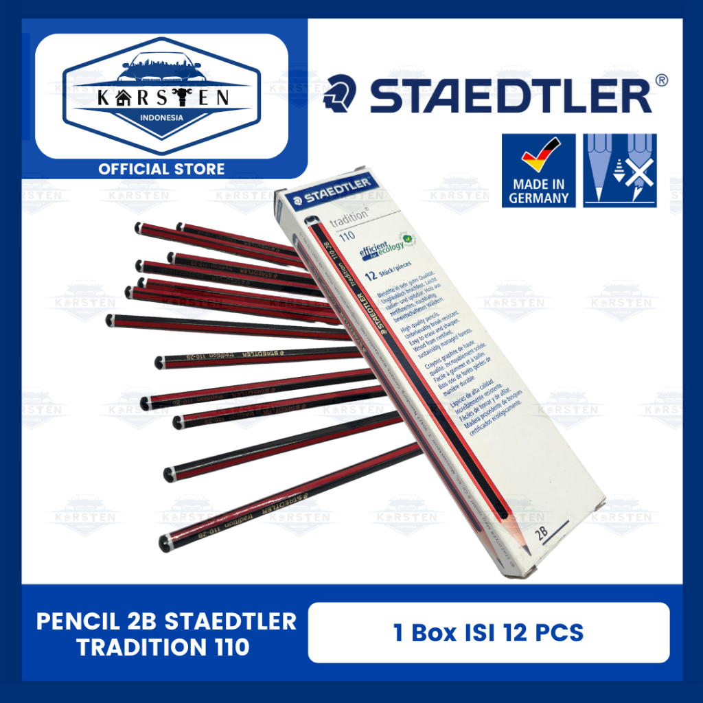 

Pencil | Pensil 2B Staedtler Tradition 110