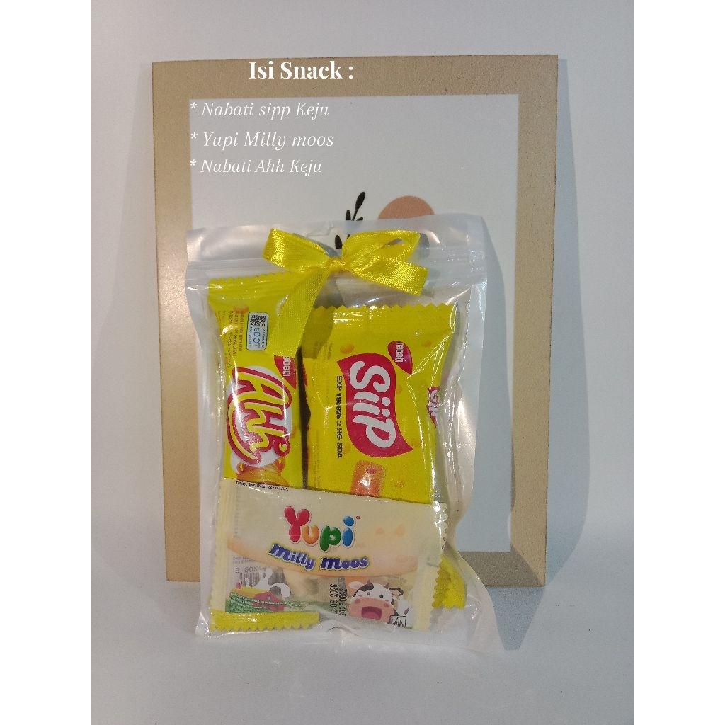 

Mini Gift Snack Termurah tema kuning