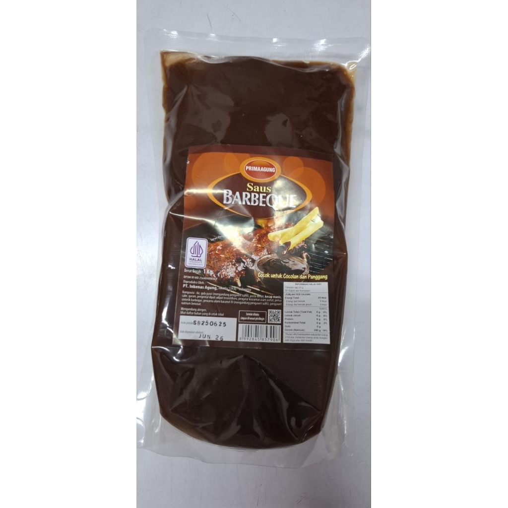 

Prima Agung saus barbeque ukuran 1kg