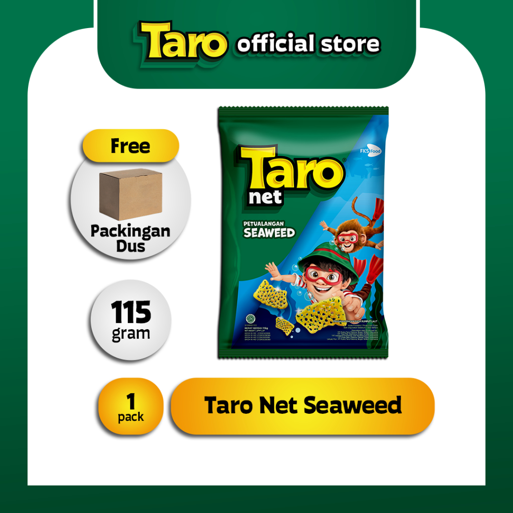 

TARO Net Seaweed 115g 1 pcs Snack Ringan