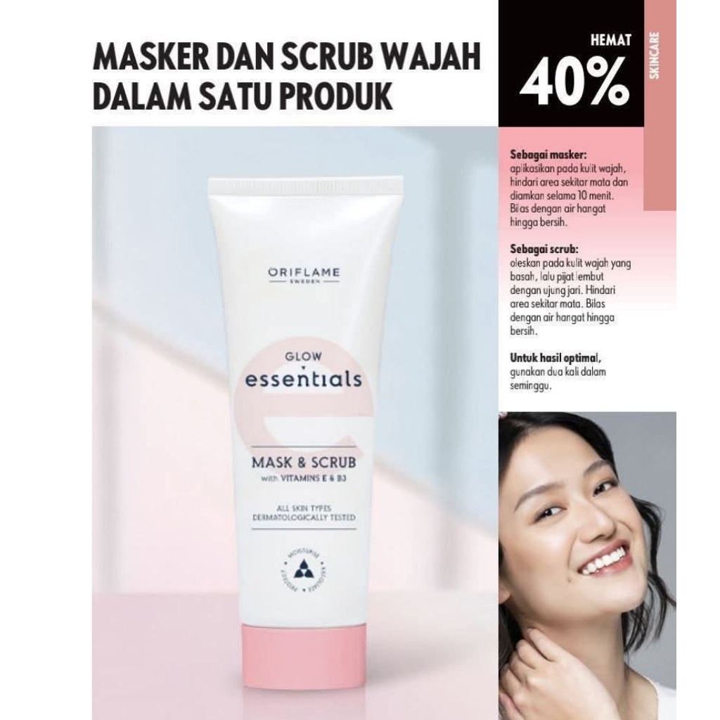 43910 Glow Essentials MASK & SCRUB