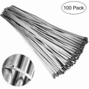 

Cable Ties Stainless Ukuran 4,6 X 300 / Kabel Ties Stainless 4,6 X 300 (100 Pcs)