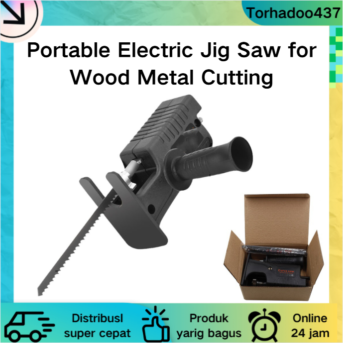 Gergaji Mesin Adapter Reciprocating Jigsaw /Bor Tangan Konektor Gergaji