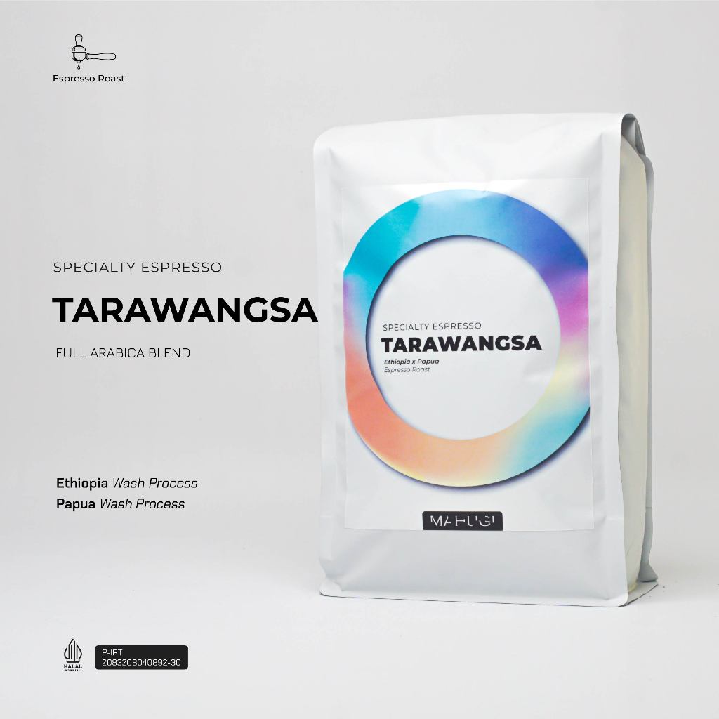 

Mahugi Coffee Tarawangsa Speciality Espresso - Arabica Blend - Biji Kopi Arabika