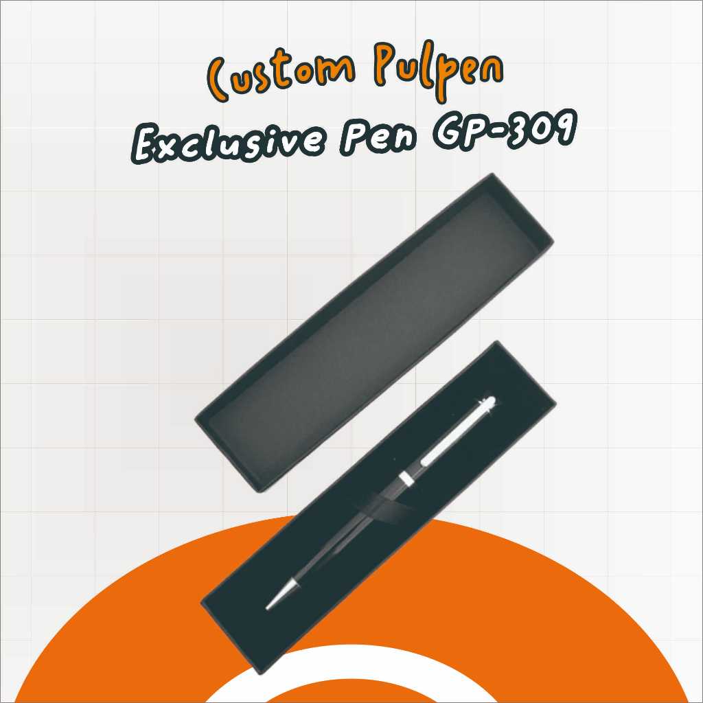 

Pulpen RollerBall Gift Box cocok untuk Merchandise Perusahaan | FREE GRAFIR NAMA DAN LOGO | - Exclusive Pen GP-309