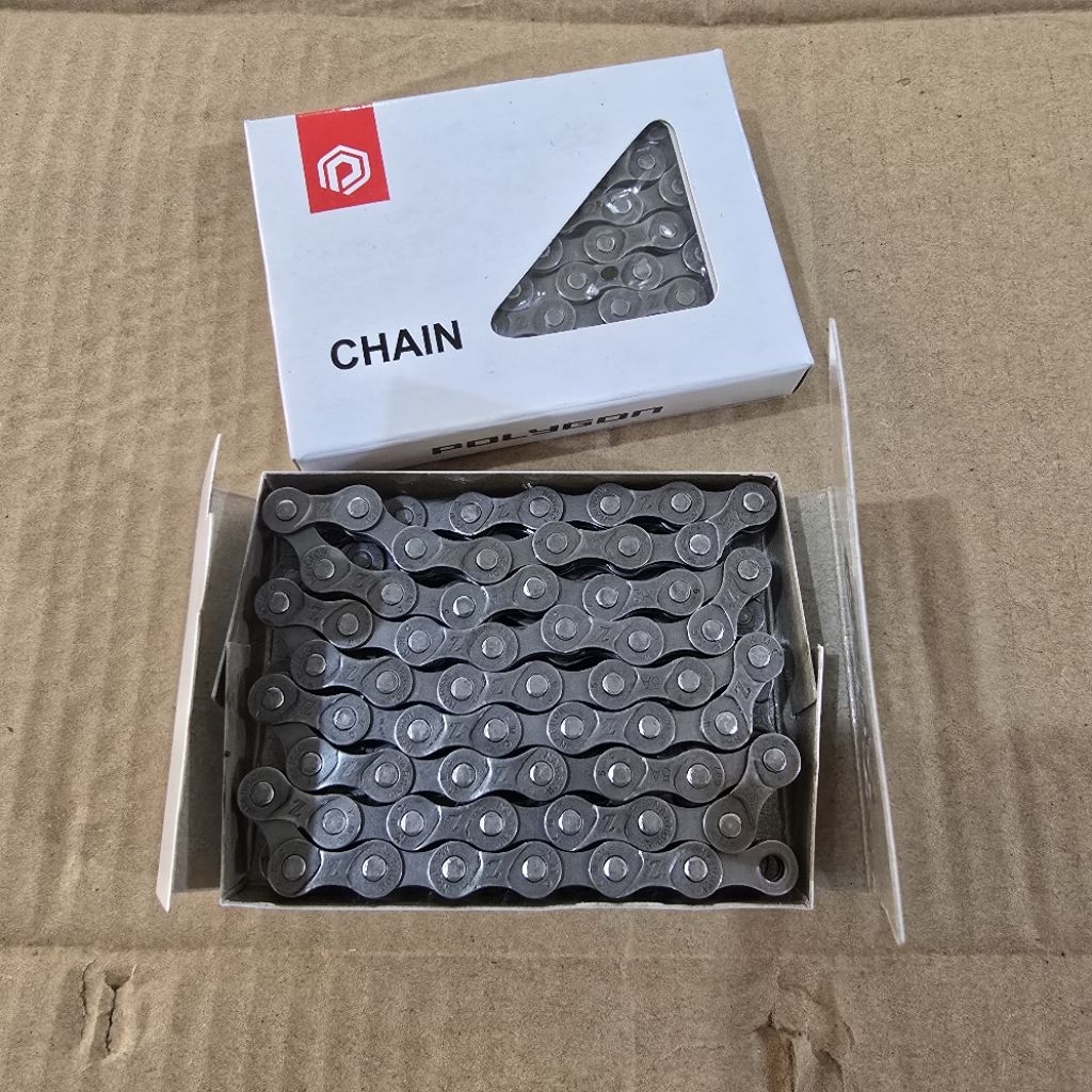 Rantai Polygon Rantai Sepeda 6 7 8 Speed Rantai Sepeda MTB Federal CTB Lipat Seli Chain Bike Rantai 