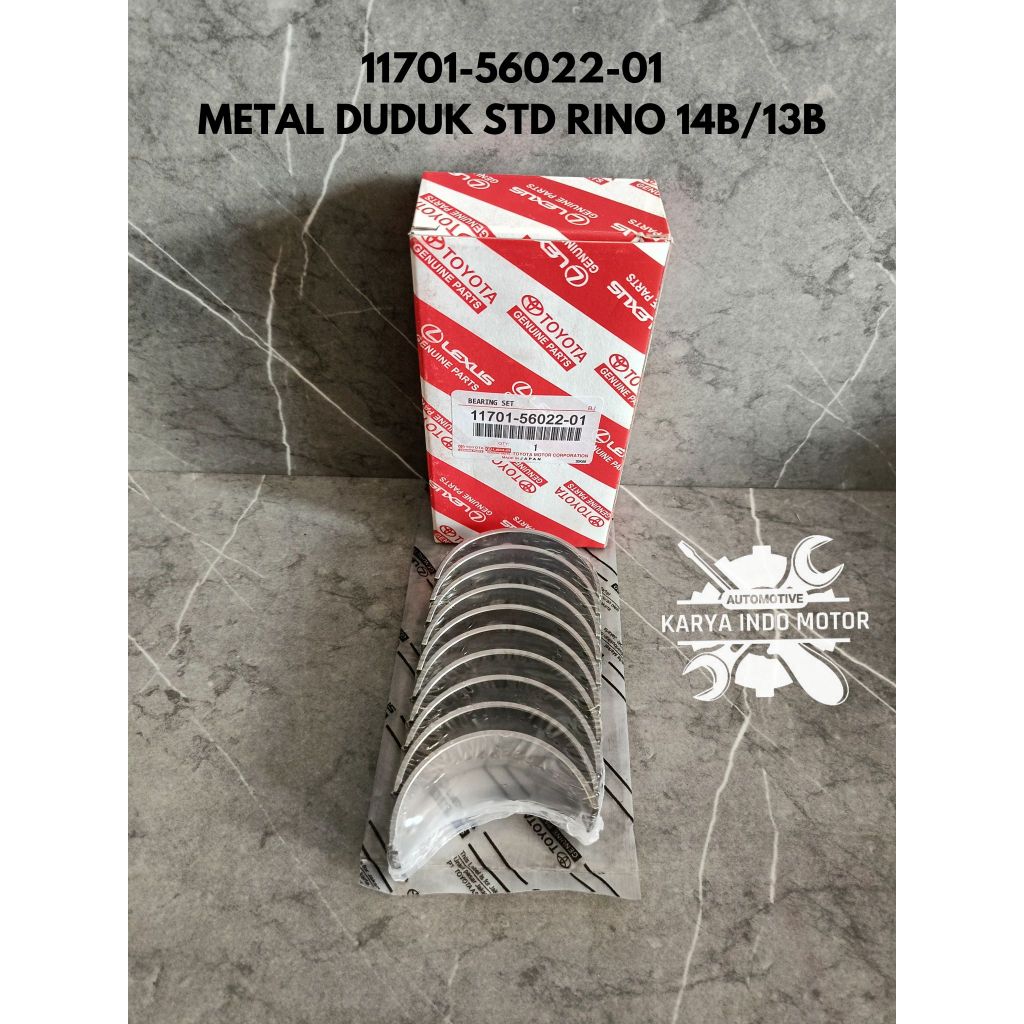 METAL DUDUK TOYOTA RINO 14B 115PS PS115 14 B PS 115 13B (STANDAR) 11701-56022-01
