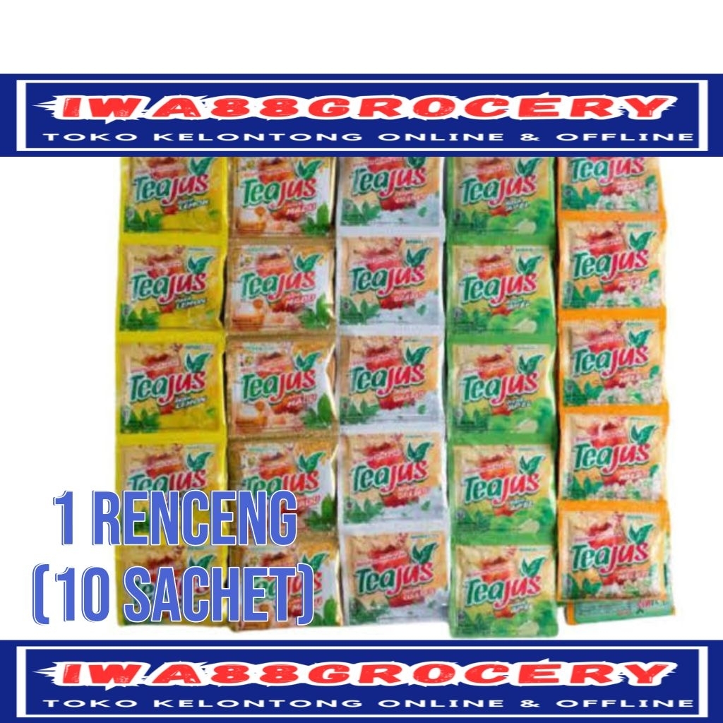 

TEAJUS MINUMAN TEH SERBUK 10sachet