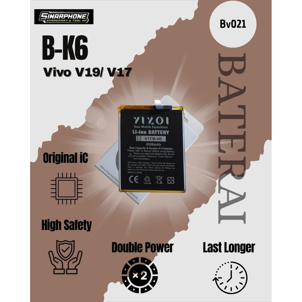BATERAI B-K6 BATERAI VIVO V17/VIVO V19