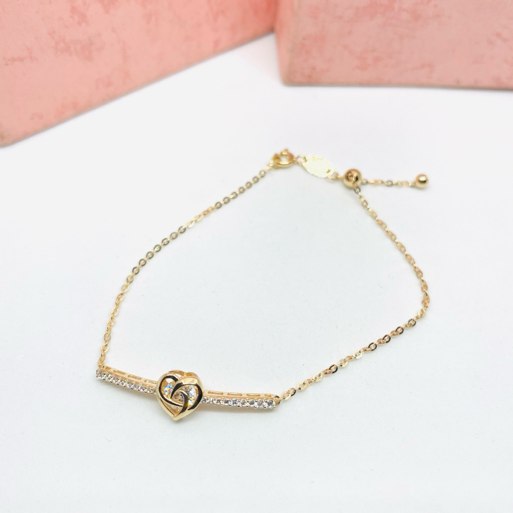 Gelang Serut Emas Asli kadar 300/6k