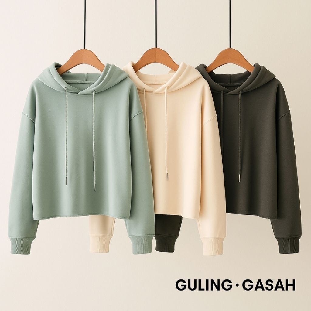 Nayla Set Korean Style Hoodie Wanita Setelan