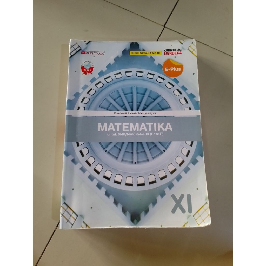 buku original - matematika untuk SMA kelas 10 K merdeka mediatama