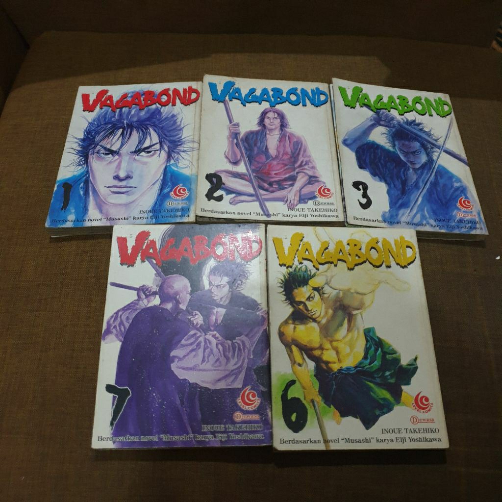 Komik Manga Jepang Vagabond set bundle