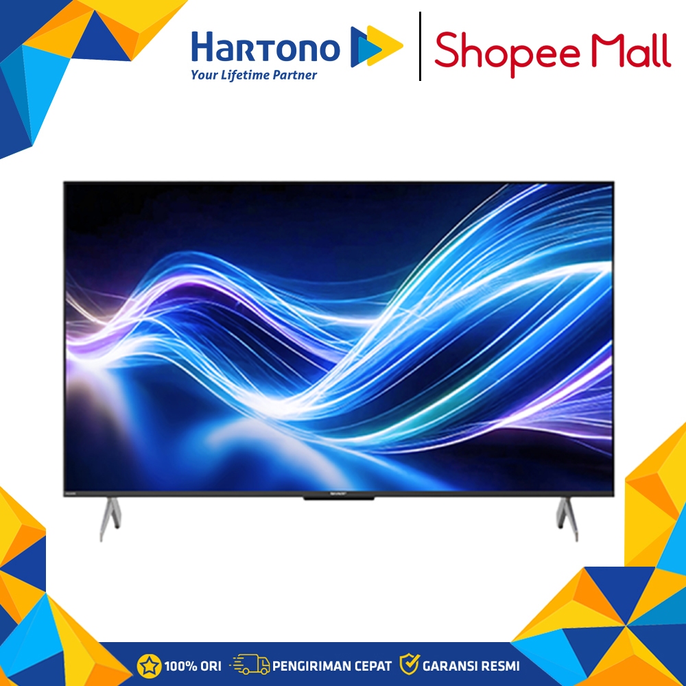 Sharp 50 Inch 4K QLED Google TV 4T-C50HL6500I